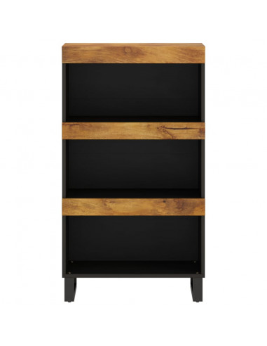 Credenza 60x33x107 cm in Legno Massello di Mango