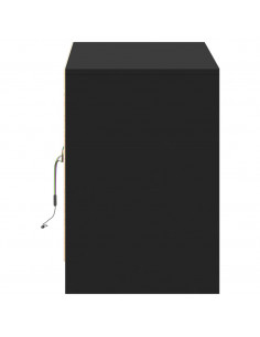 Mobile Porta TV con LED Nero 100x34x50 cm in Truciolato 2