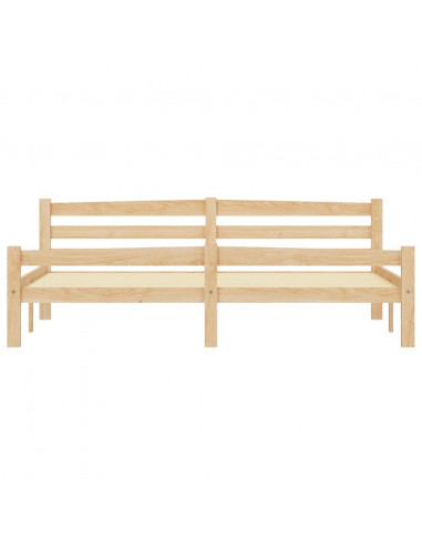 Giroletto in Legno Massello di Pino 180x200 cm