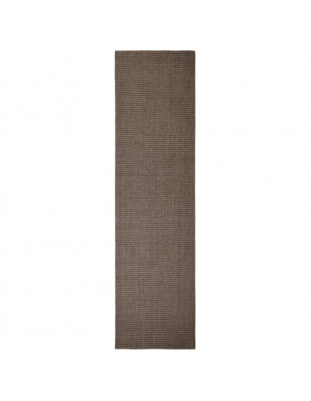 Tappeto in Sisal Naturale 66x250 cm Marrone