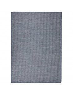 Tappeto da Esterni a Tessitura Piatta 200x280 cm Blu