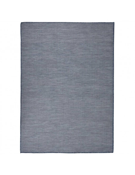 Tappeto da Esterni a Tessitura Piatta 200x280 cm Blu