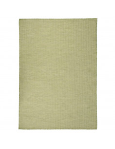 Tappeto da Esterni a Tessitura Piatta 200x280 cm Verde