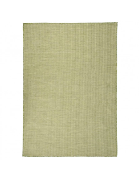 Tappeto da Esterni a Tessitura Piatta 200x280 cm Verde
