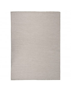 Tappeto da Esterni a Tessitura Piatta 200x280 cm Tortora