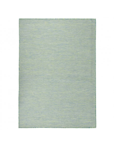 Tappeto da Esterni a Tessitura Piatta 200x280 cm Turchese
