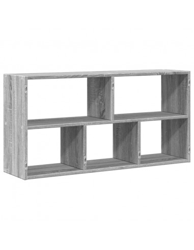 Scaffale a Muro Grigio Sonoma 100x25x50 cm in Legno Multistrato