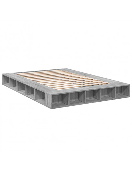 Giroletto Grigio Sonoma 160x200 cm in Legno Multistrato