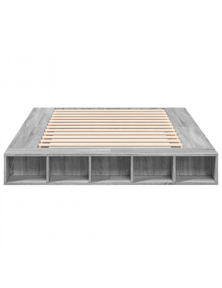 Giroletto Grigio Sonoma 160x200 cm in Legno Multistrato