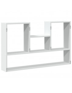 Scaffale a Parete Bianco 99x15x60 cm in Truciolato
