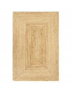 Tappeto Lavorato a Mano in Juta 180x250 cm