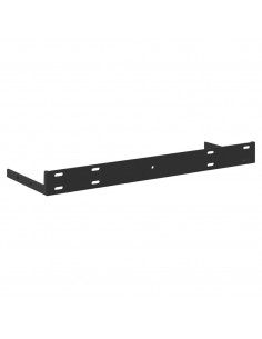 Scaffale a Parete Grigio Cemento 50x23x3,8 cm in MDF