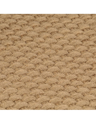 Tappeto Rettangolare Naturale 160x230 cm in Juta