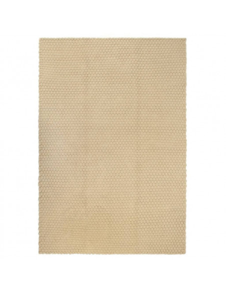 Tappeto Rettangolare Naturale 120x180 cm in Cotone