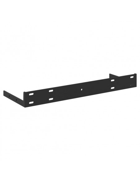 Scaffale a Parete Rovere e Bianco 50x23x3,8 cm in MDF