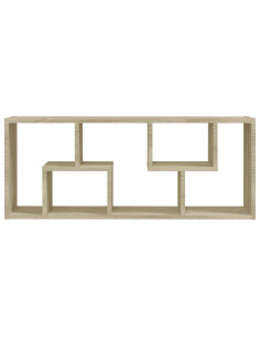 Scaffale a Parete Rovere Sonoma 36x16x90 cm Legno Multistrato 2