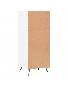 Scaffale Bianco 34,5x32,5x90 cm in Legno Multistrato 2