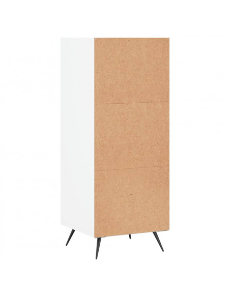 Scaffale Bianco 34,5x32,5x90 cm in Legno Multistrato
