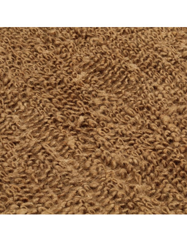 Tappeto Fatto a Mano in Bouclé 80x160 cm Iuta e Cotone