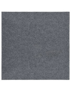 Tappeto Corsia Acchiappa Polvere 100x100 cm Grigio