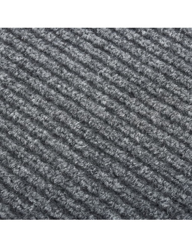 Tappeto Corsia Acchiappa Polvere 100x100 cm Grigio