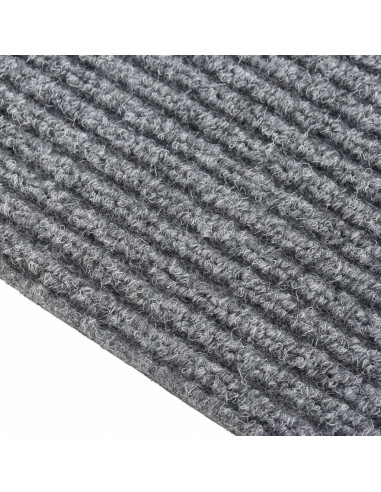 Tappeto Corsia Acchiappa Polvere 100x100 cm Grigio