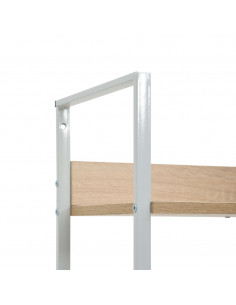 Scaffale Libri 5 Ripiani Rovere 60x27,6x158,5 Legno Multistrato