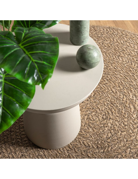 Tappeto 120 cm Aspetto Iuta per Interni ed Esterni