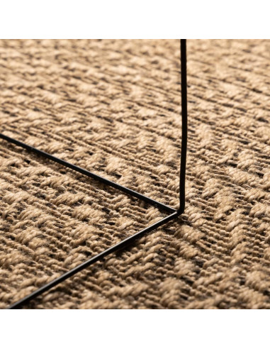 Tappeto 120 cm Aspetto Iuta per Interni ed Esterni