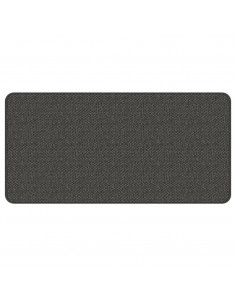 Tappeto Corsia Aspetto Sisal Antracite 50x100 cm 2