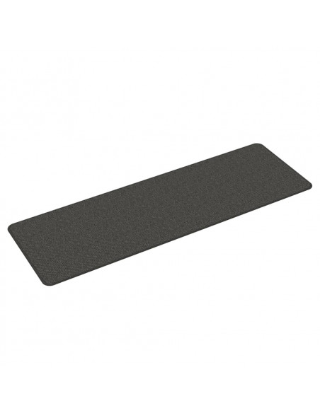 Tappeto Corsia Aspetto Sisal Antracite 50x150 cm