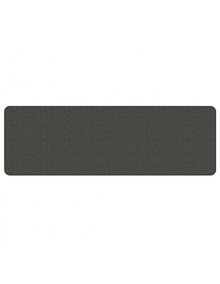 Tappeto Corsia Aspetto Sisal Antracite 50x150 cm