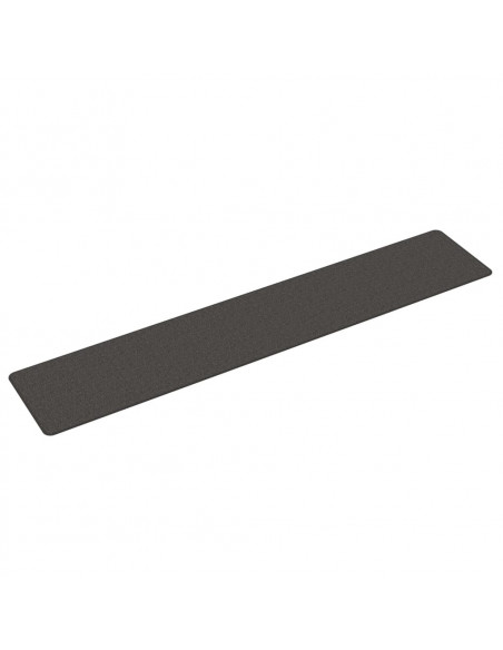 Tappeto Corsia Aspetto Sisal Antracite 50x250 cm