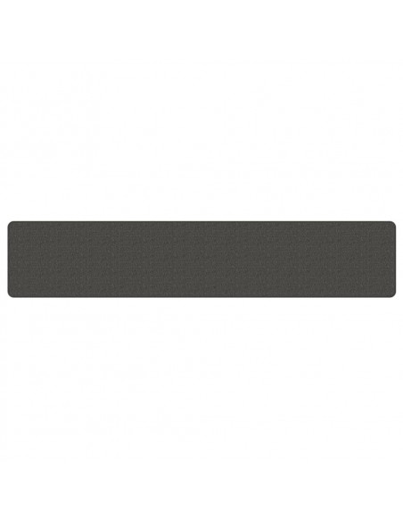 Tappeto Corsia Aspetto Sisal Antracite 50x250 cm