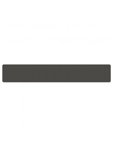 Tappeto Corsia Aspetto Sisal Antracite 50x300 cm