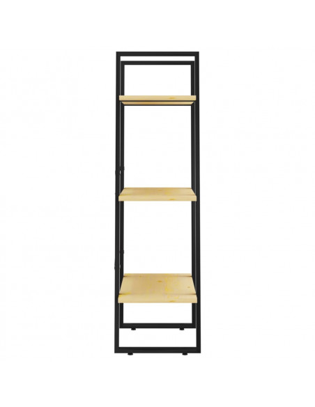 Scaffale Portaoggetti 60x30x105 cm in Legno Massello di Pino