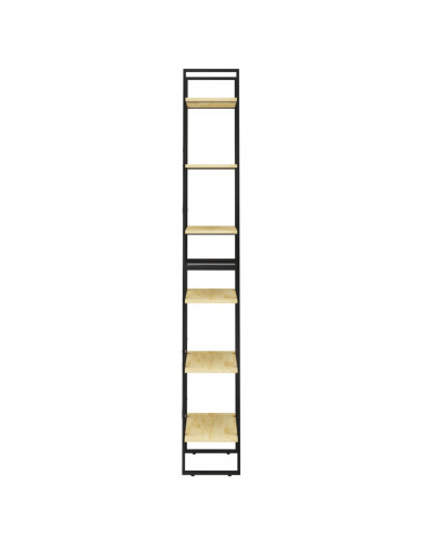 Scaffale Portaoggetti 60x30x210 cm in Legno Massello di Pino