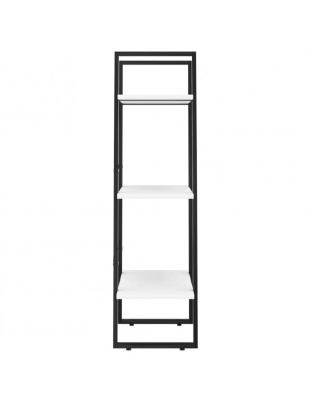 Scaffale Portaoggetti Bianco 60x30x105 cm Legno Multistrato