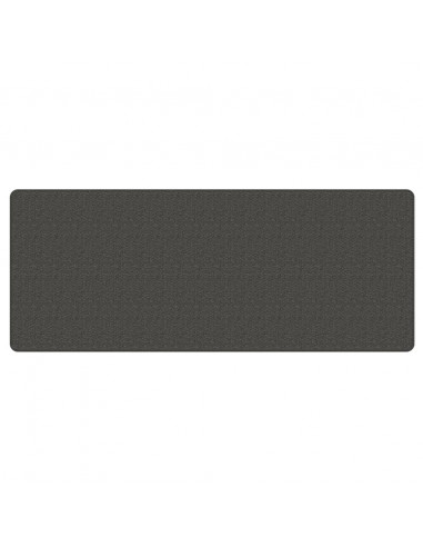 Tappeto Corsia Aspetto Sisal Antracite 80x200 cm