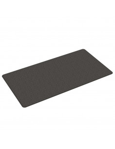 Tappeto Corsia Aspetto Sisal Antracite 80x150 cm