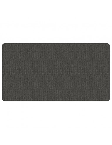 Tappeto Corsia Aspetto Sisal Antracite 80x150 cm