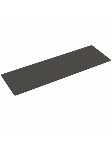 Tappeto Corsia Aspetto Sisal Antracite 80x250 cm