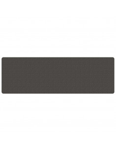 Tappeto Corsia Aspetto Sisal Antracite 80x250 cm 2
