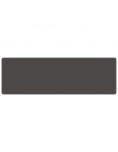 Tappeto Corsia Aspetto Sisal Antracite 80x250 cm