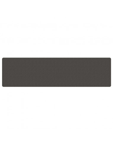 Tappeto Corsia Aspetto Sisal Antracite 80x300 cm