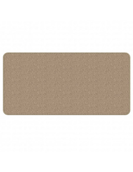 Tappeto Corsia Aspetto Sisal Sabbia 50x100 cm