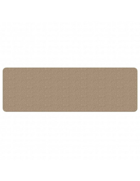 Tappeto Corsia Aspetto Sisal Sabbia 50x150 cm