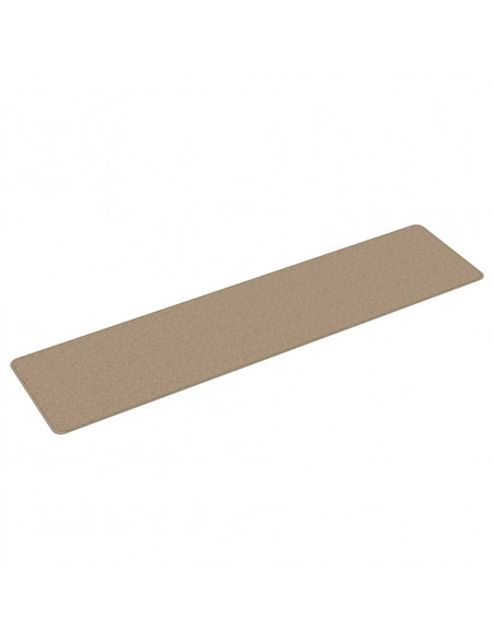 Tappeto Corsia Aspetto Sisal Sabbia 50x200 cm