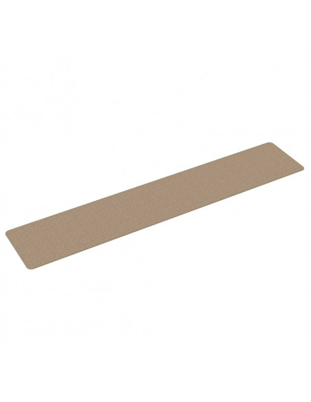 Tappeto Corsia Aspetto Sisal Sabbia 50x250 cm