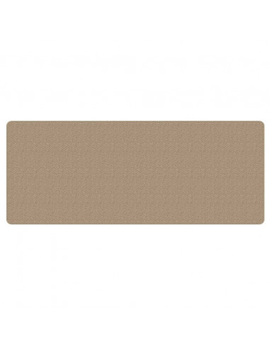 Tappeto Corsia Aspetto Sisal Sabbia 80x200 cm